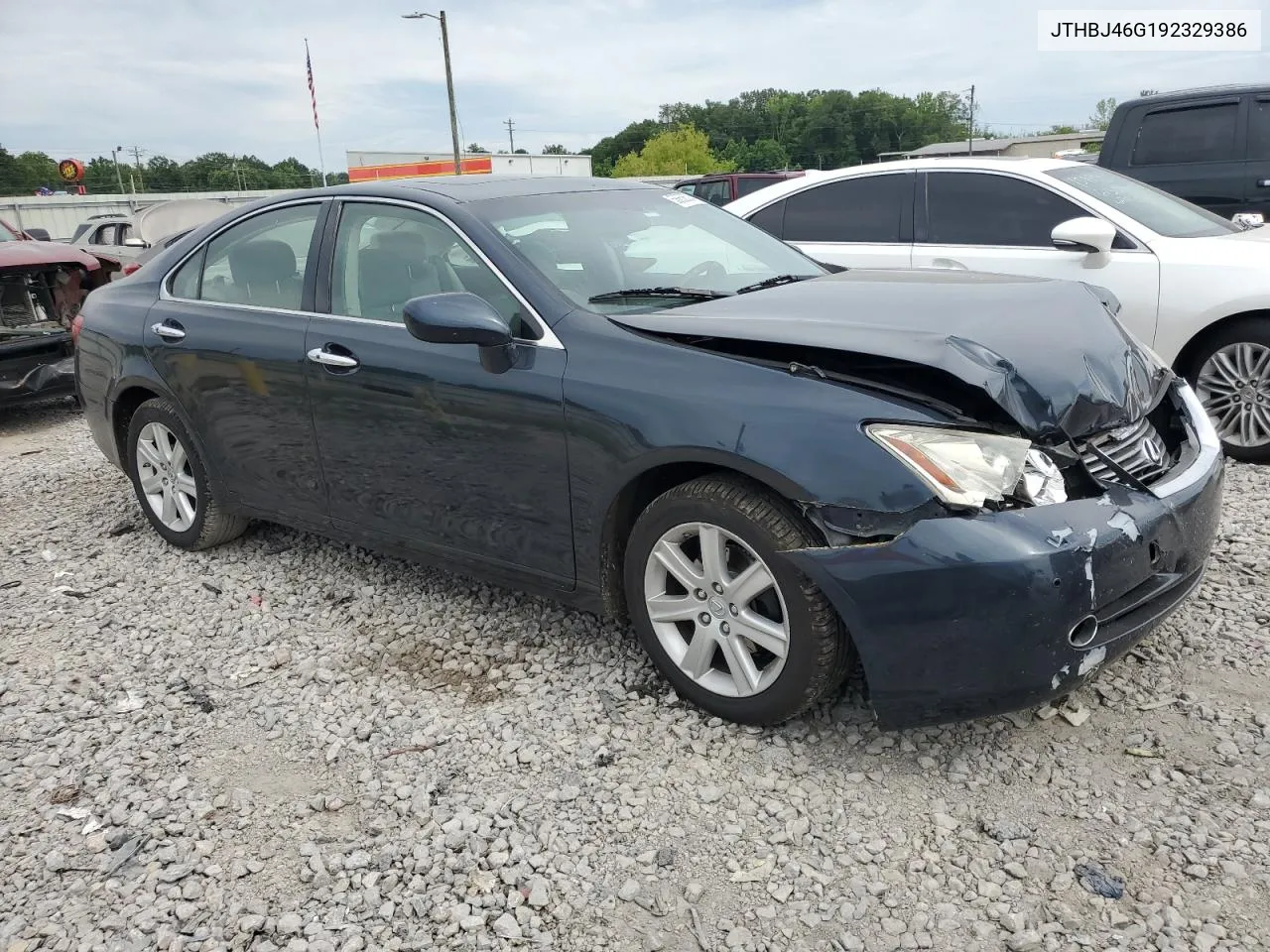 2009 Lexus Es 350 VIN: JTHBJ46G192329386 Lot: 58656524