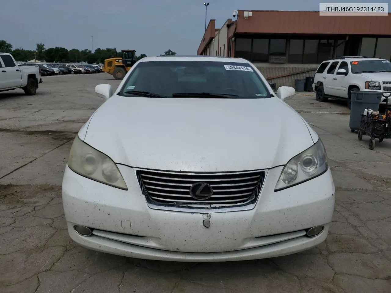 2009 Lexus Es 350 VIN: JTHBJ46G192314483 Lot: 59844144