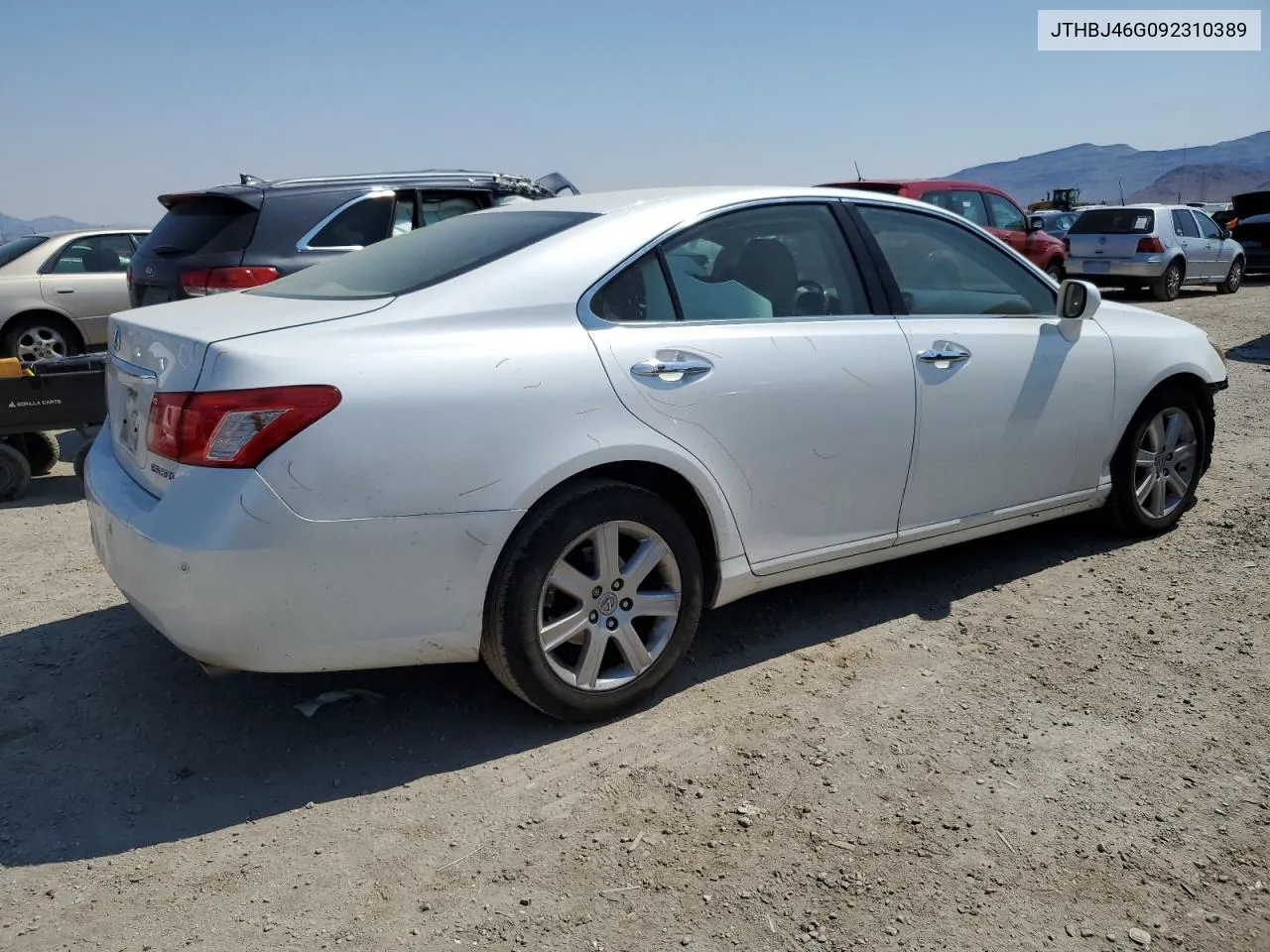 2009 Lexus Es 350 VIN: JTHBJ46G092310389 Lot: 61708334