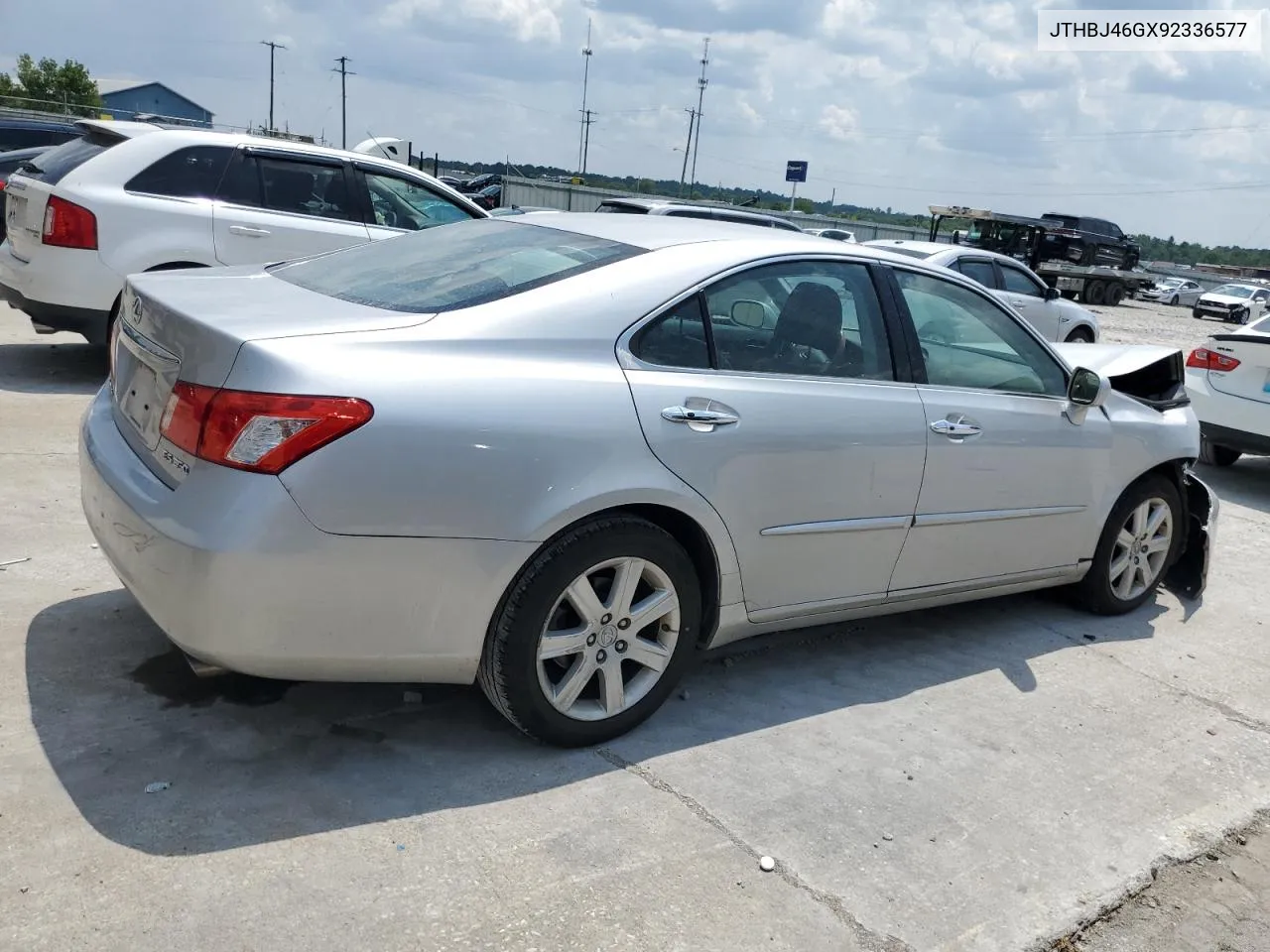 2009 Lexus Es 350 VIN: JTHBJ46GX92336577 Lot: 62623224