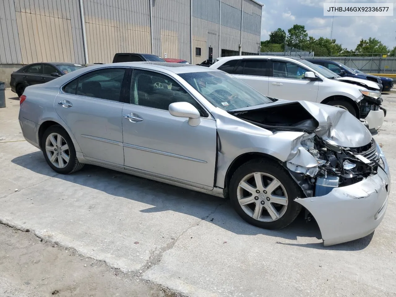 2009 Lexus Es 350 VIN: JTHBJ46GX92336577 Lot: 62623224