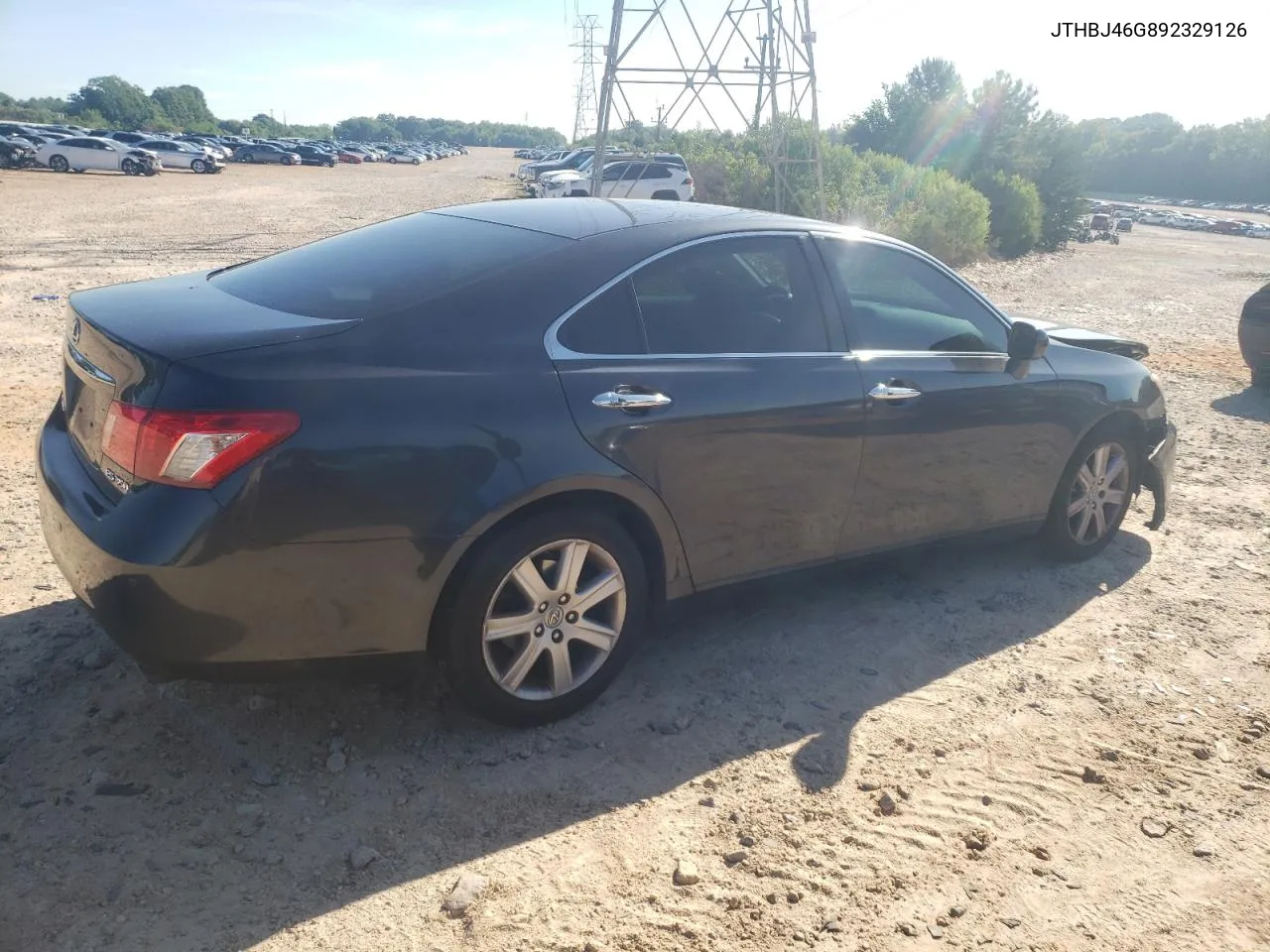 2009 Lexus Es 350 VIN: JTHBJ46G892329126 Lot: 62753594