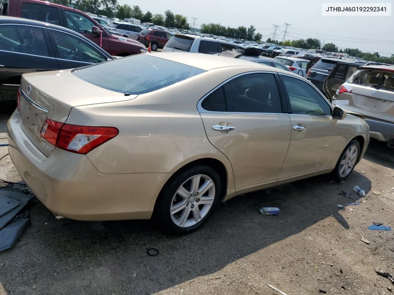 2009 Lexus Es 350 VIN: JTHBJ46G192292341 Lot: 64677774