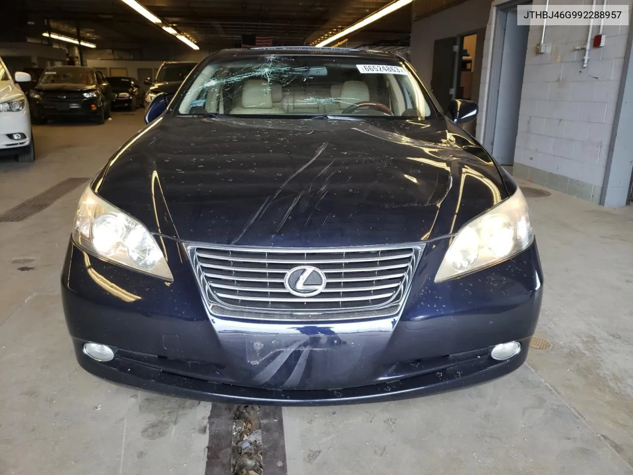 2009 Lexus Es 350 VIN: JTHBJ46G992288957 Lot: 66524863