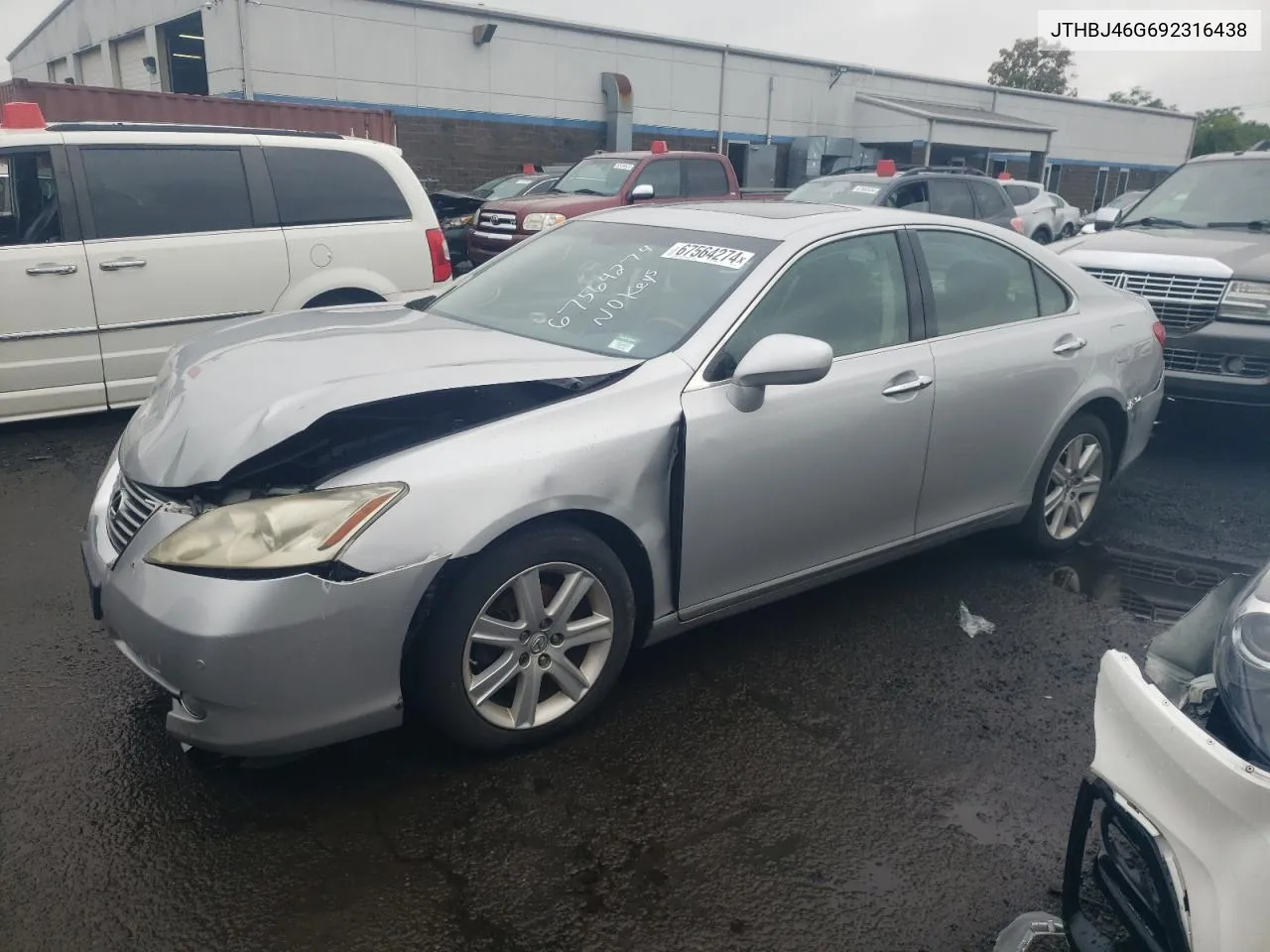 2009 Lexus Es 350 VIN: JTHBJ46G692316438 Lot: 67564274