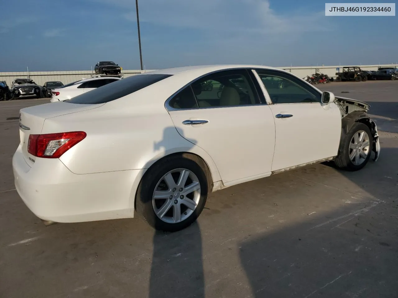 2009 Lexus Es 350 VIN: JTHBJ46G192334460 Lot: 68935994