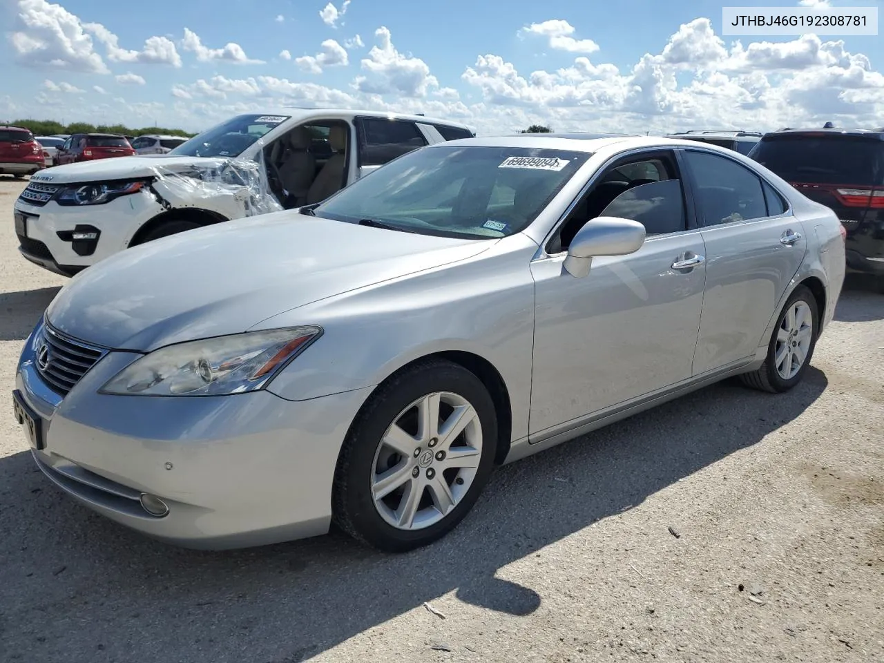 2009 Lexus Es 350 VIN: JTHBJ46G192308781 Lot: 69699094