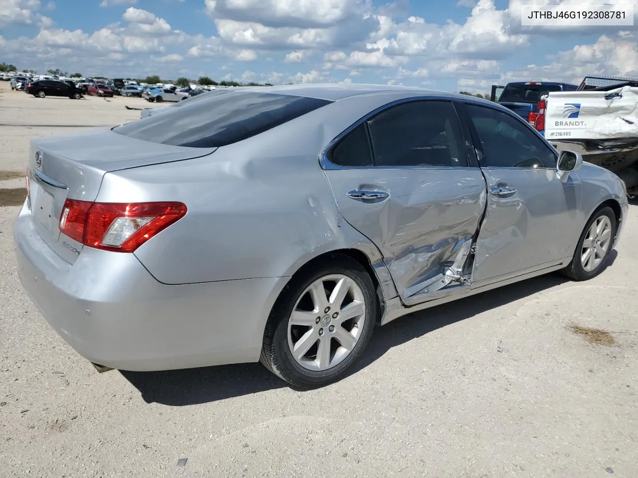 2009 Lexus Es 350 VIN: JTHBJ46G192308781 Lot: 69699094