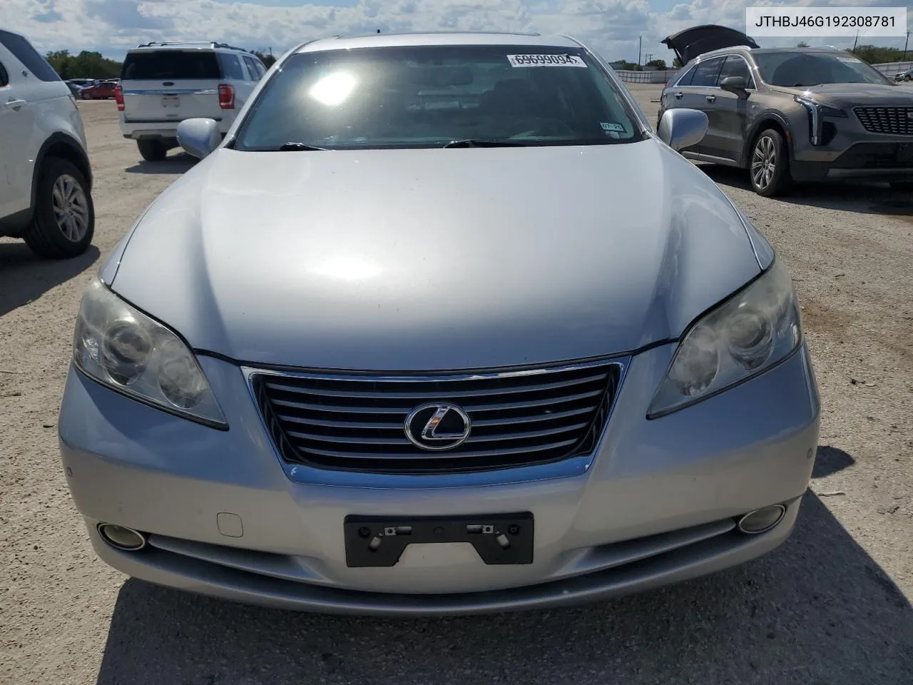 2009 Lexus Es 350 VIN: JTHBJ46G192308781 Lot: 69699094