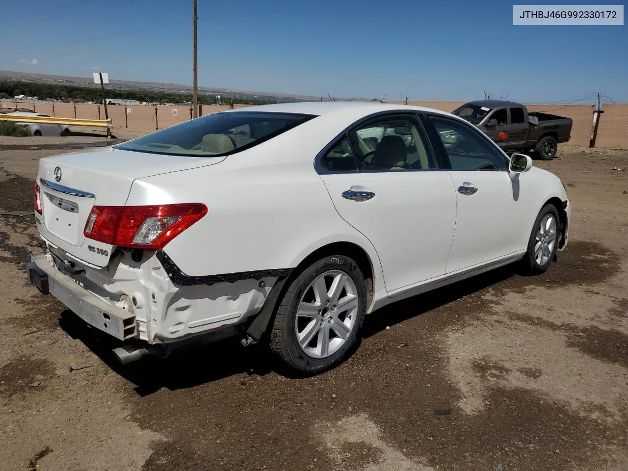 2009 Lexus Es 350 VIN: JTHBJ46G992330172 Lot: 70021634