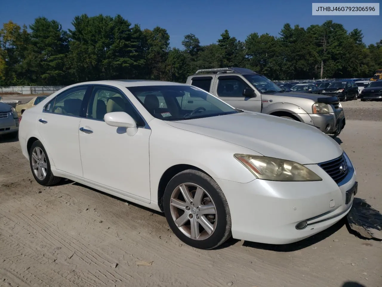 2009 Lexus Es 350 VIN: JTHBJ46G792306596 Lot: 71242854