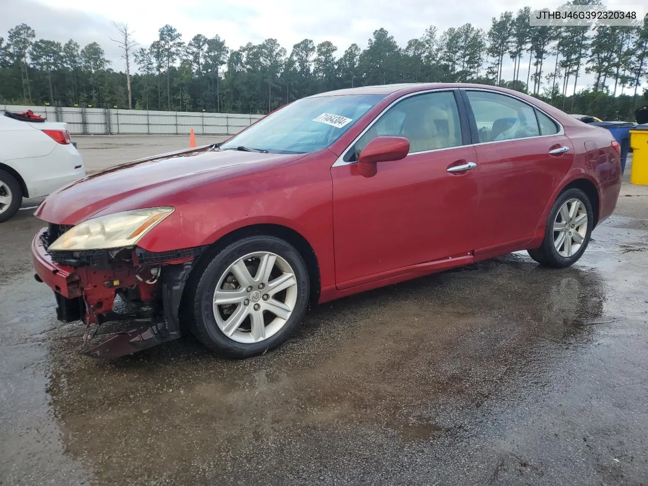 2009 Lexus Es 350 VIN: JTHBJ46G392320348 Lot: 71464304