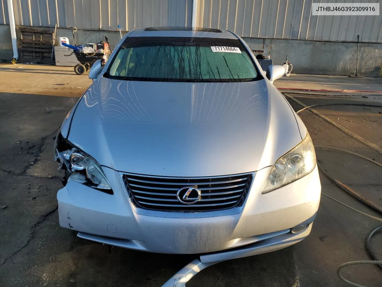 2009 Lexus Es 350 VIN: JTHBJ46G392309916 Lot: 71714664