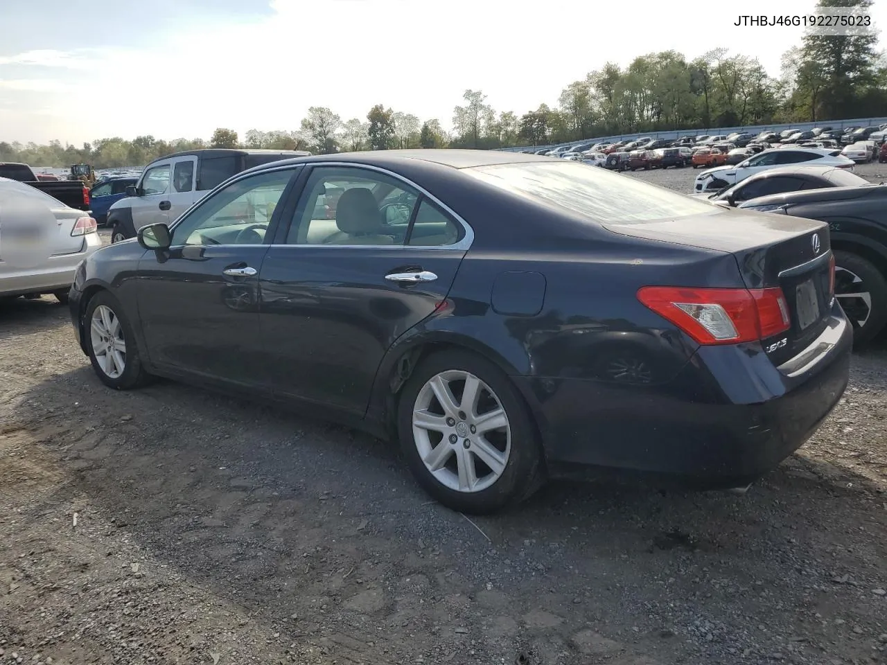 2009 Lexus Es 350 VIN: JTHBJ46G192275023 Lot: 72056564