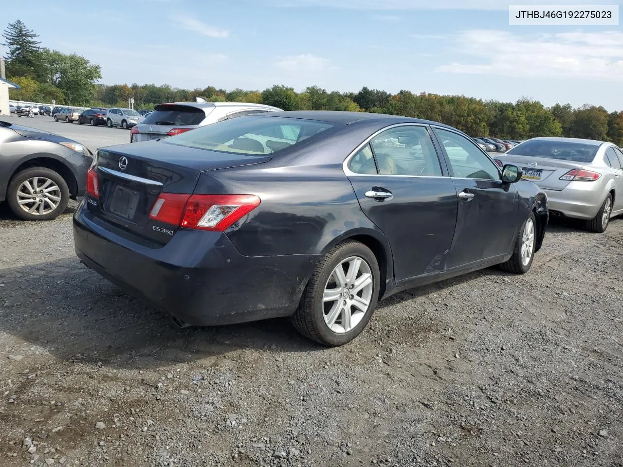 2009 Lexus Es 350 VIN: JTHBJ46G192275023 Lot: 72056564