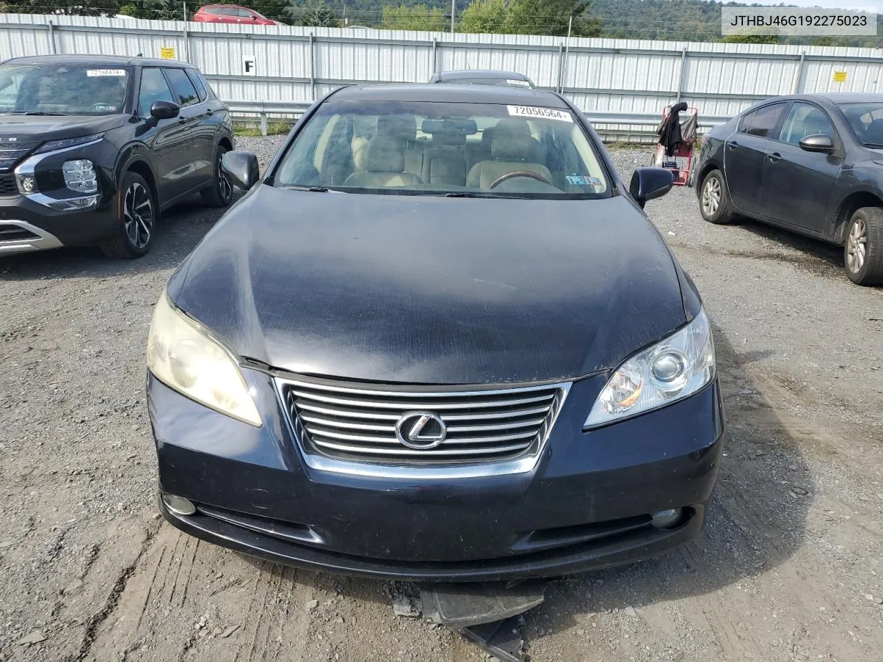 2009 Lexus Es 350 VIN: JTHBJ46G192275023 Lot: 72056564