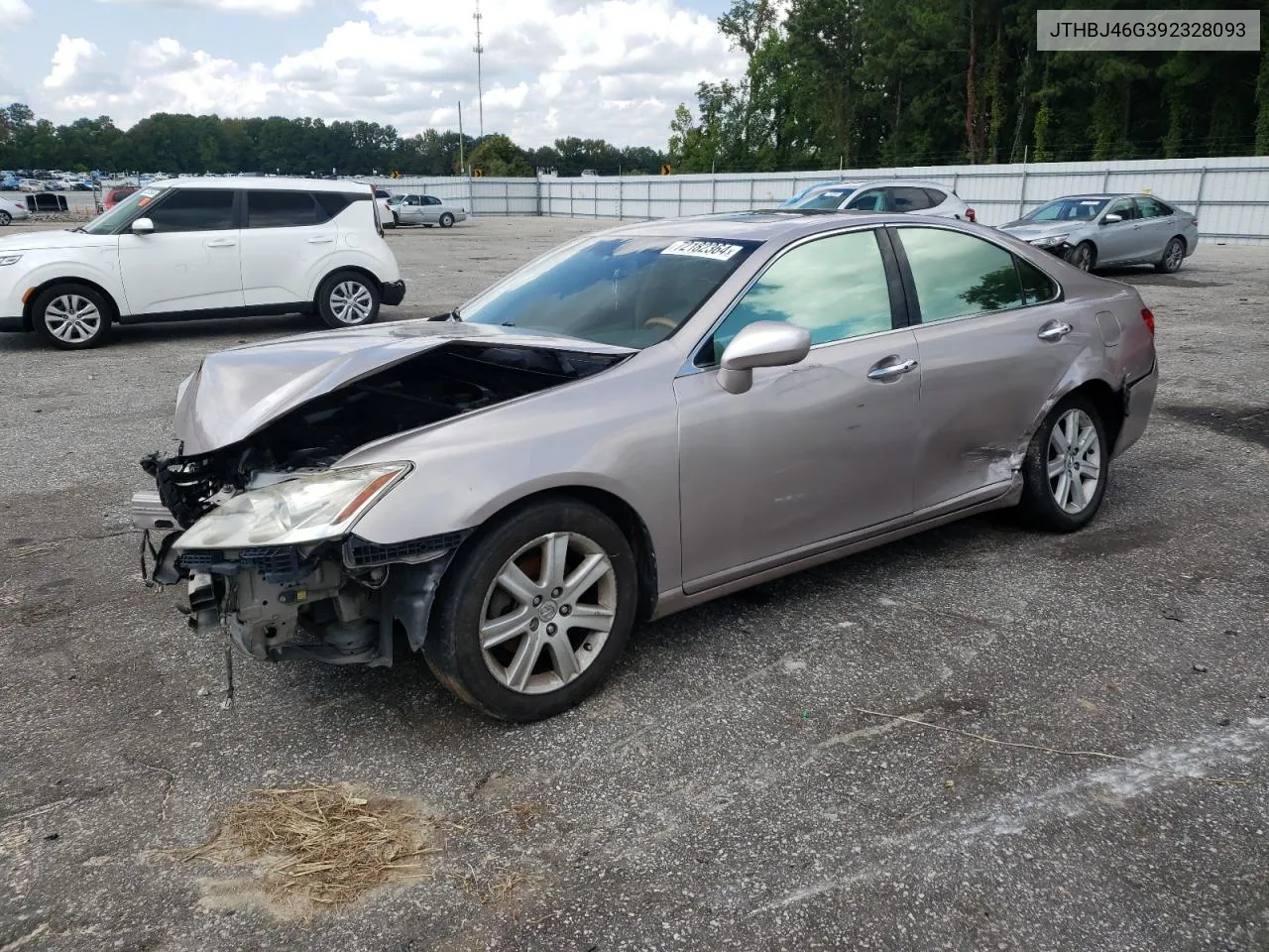 2009 Lexus Es 350 VIN: JTHBJ46G392328093 Lot: 72182364