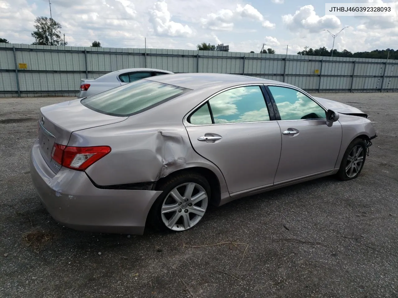 2009 Lexus Es 350 VIN: JTHBJ46G392328093 Lot: 72182364