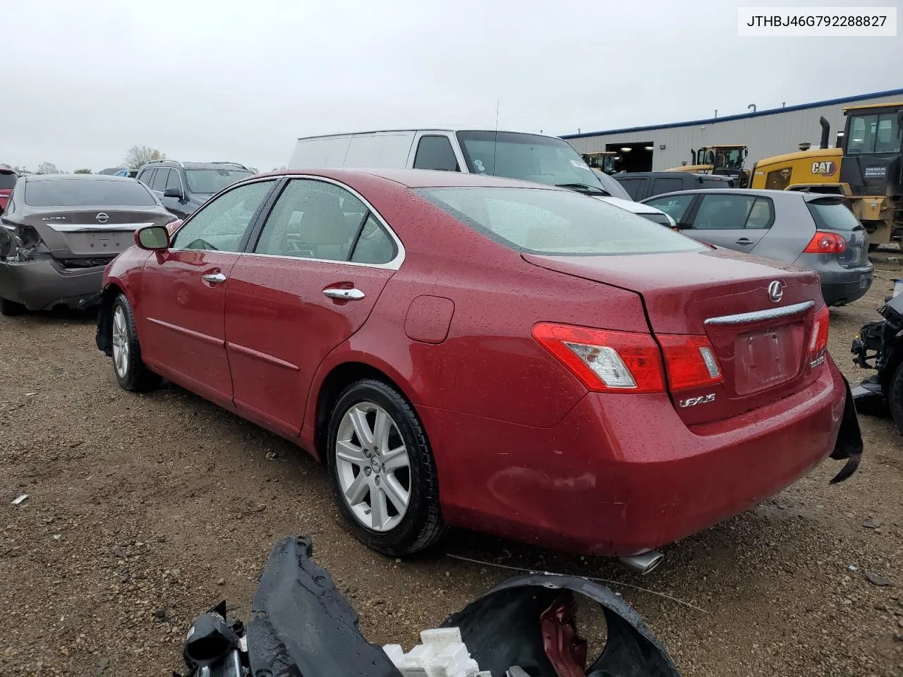 2009 Lexus Es 350 VIN: JTHBJ46G792288827 Lot: 72570414