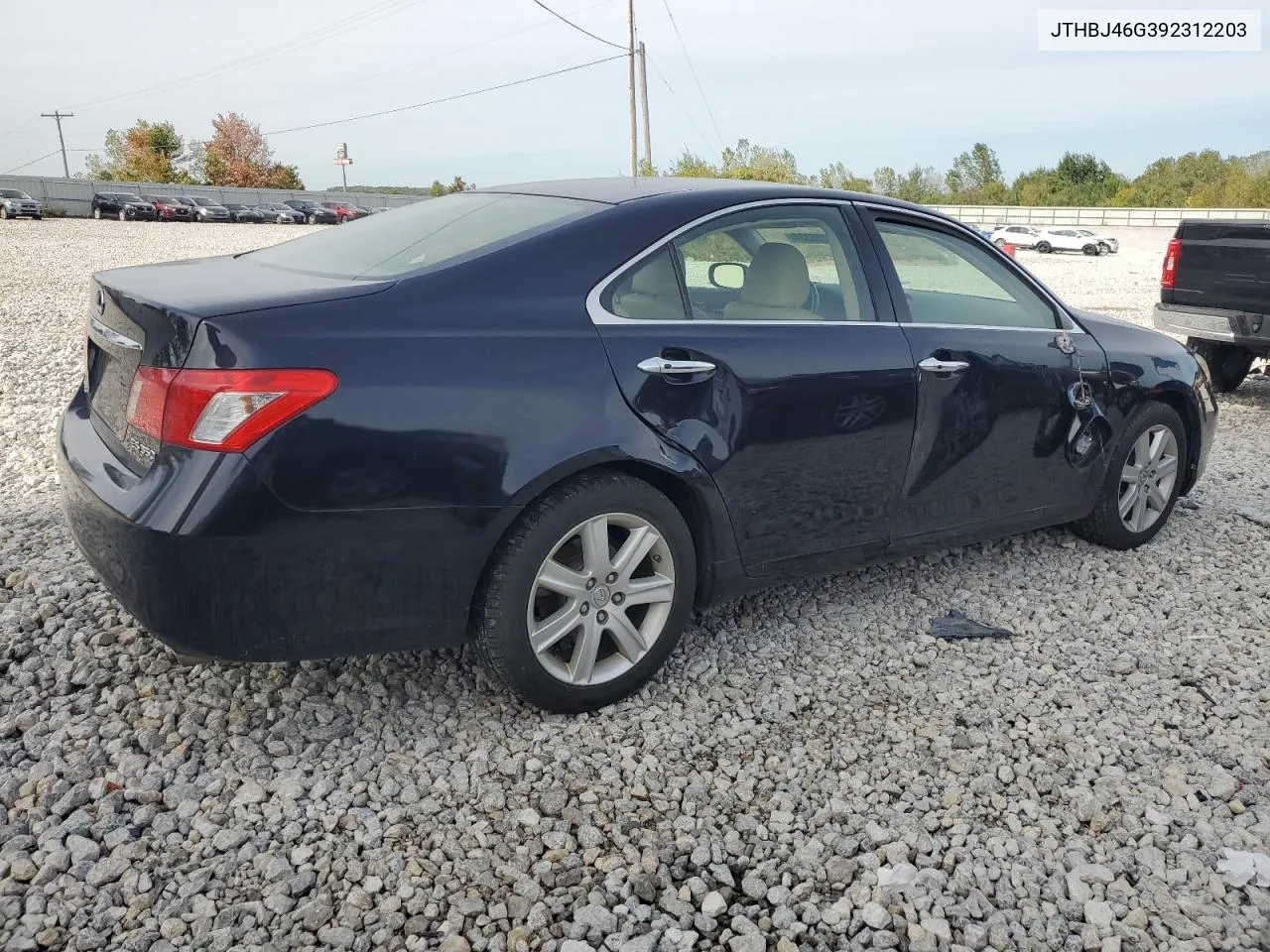 2009 Lexus Es 350 VIN: JTHBJ46G392312203 Lot: 73286334