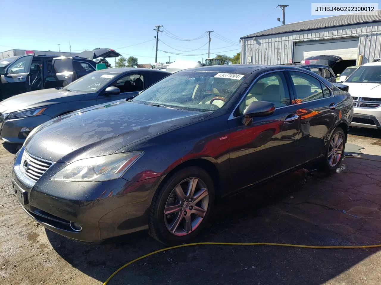 2009 Lexus Es 350 VIN: JTHBJ46G292300012 Lot: 73671004