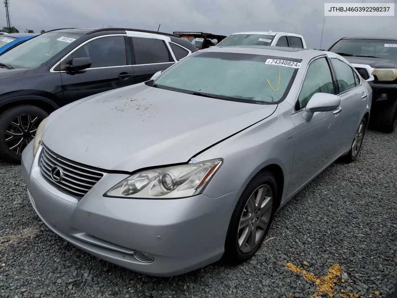 2009 Lexus Es 350 VIN: JTHBJ46G392298237 Lot: 74340824