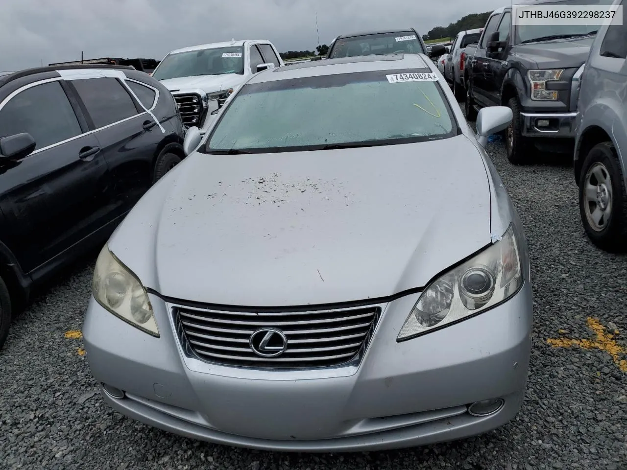 2009 Lexus Es 350 VIN: JTHBJ46G392298237 Lot: 74340824