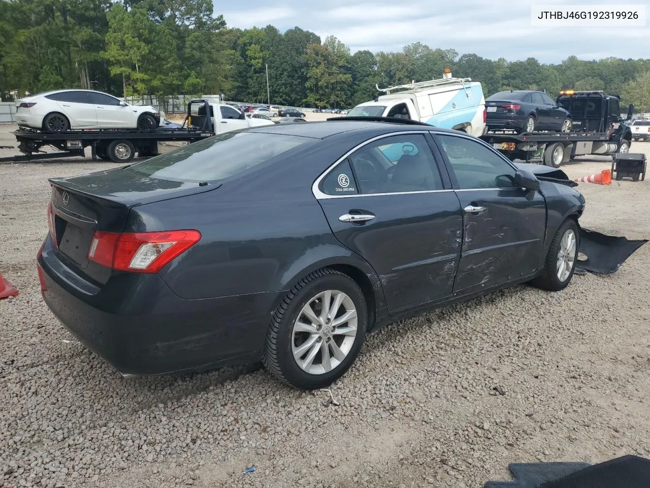 2009 Lexus Es 350 VIN: JTHBJ46G192319926 Lot: 74724934