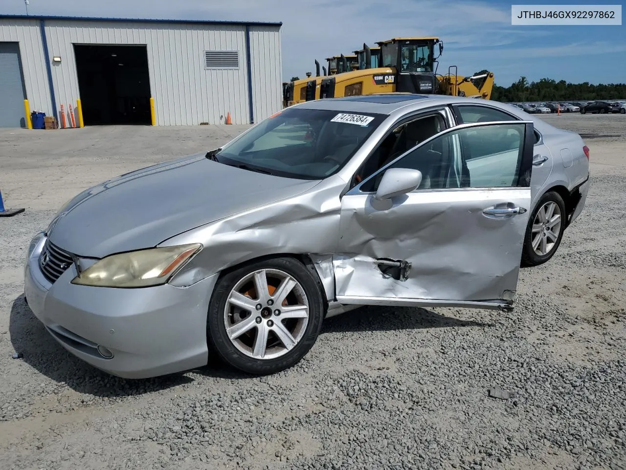 2009 Lexus Es 350 VIN: JTHBJ46GX92297862 Lot: 74726384