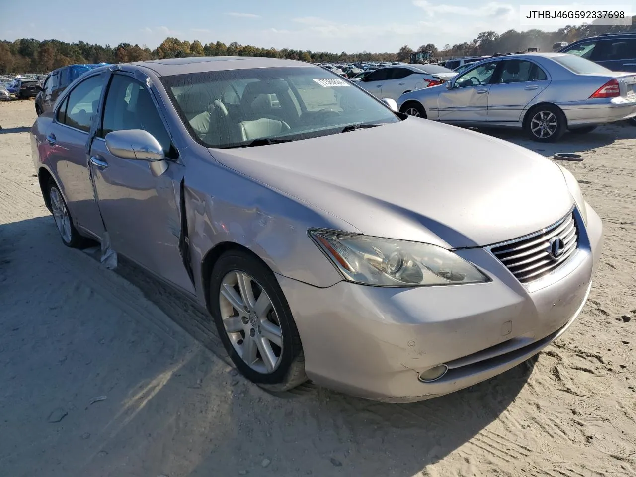 2009 Lexus Es 350 VIN: JTHBJ46G592337698 Lot: 77369834