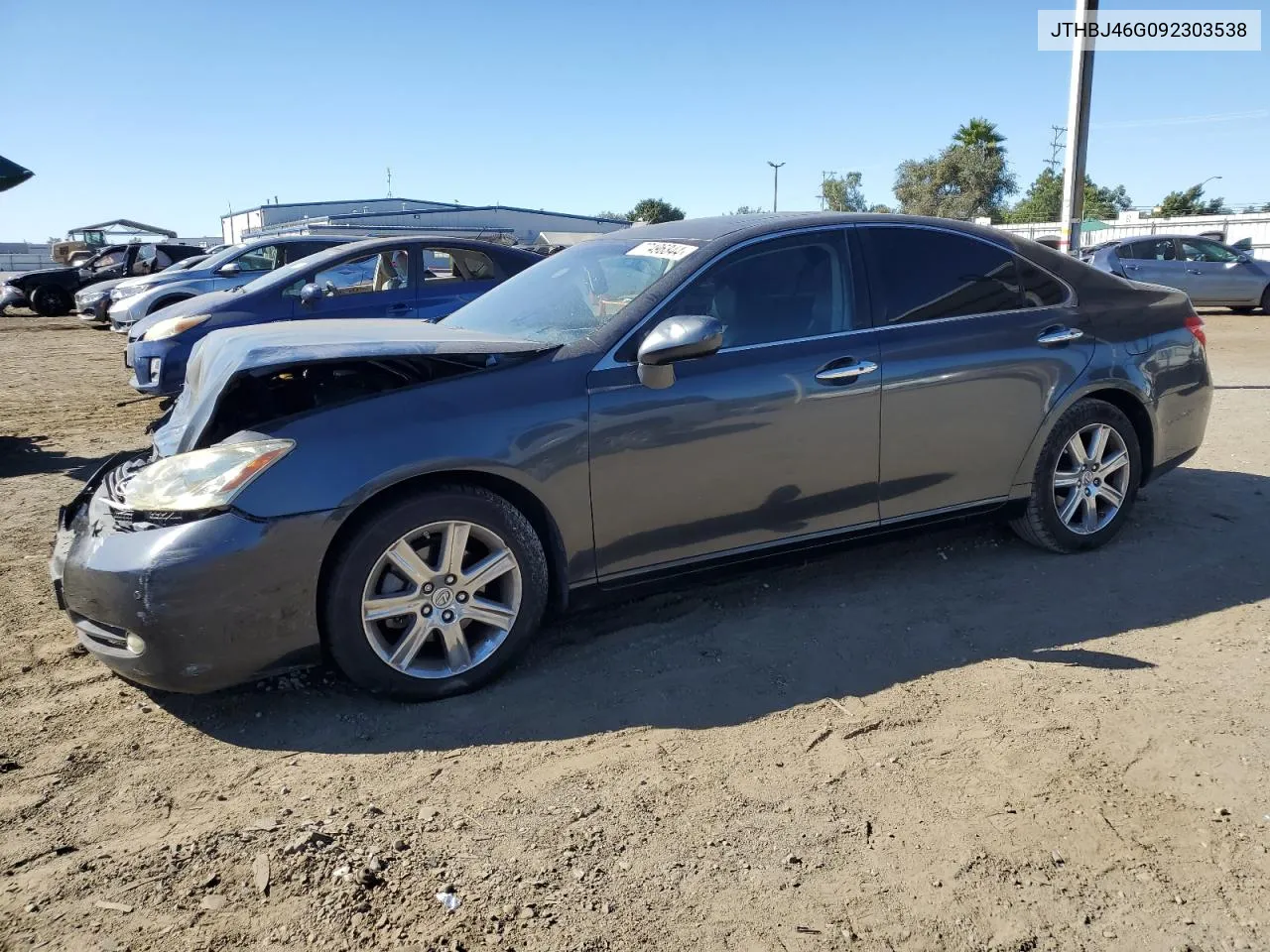 2009 Lexus Es 350 VIN: JTHBJ46G092303538 Lot: 77496344