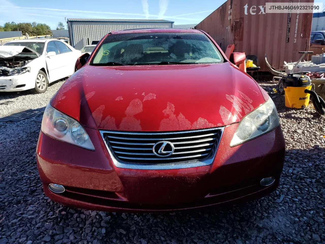 2009 Lexus Es 350 VIN: JTHBJ46G692321090 Lot: 80245494