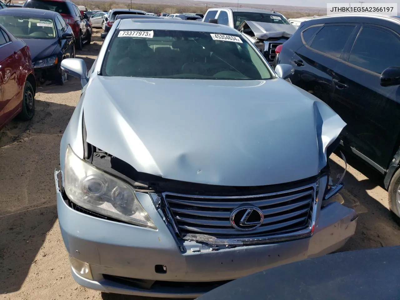 2010 Lexus Es 350 VIN: JTHBK1EG5A2366197 Lot: 45354634