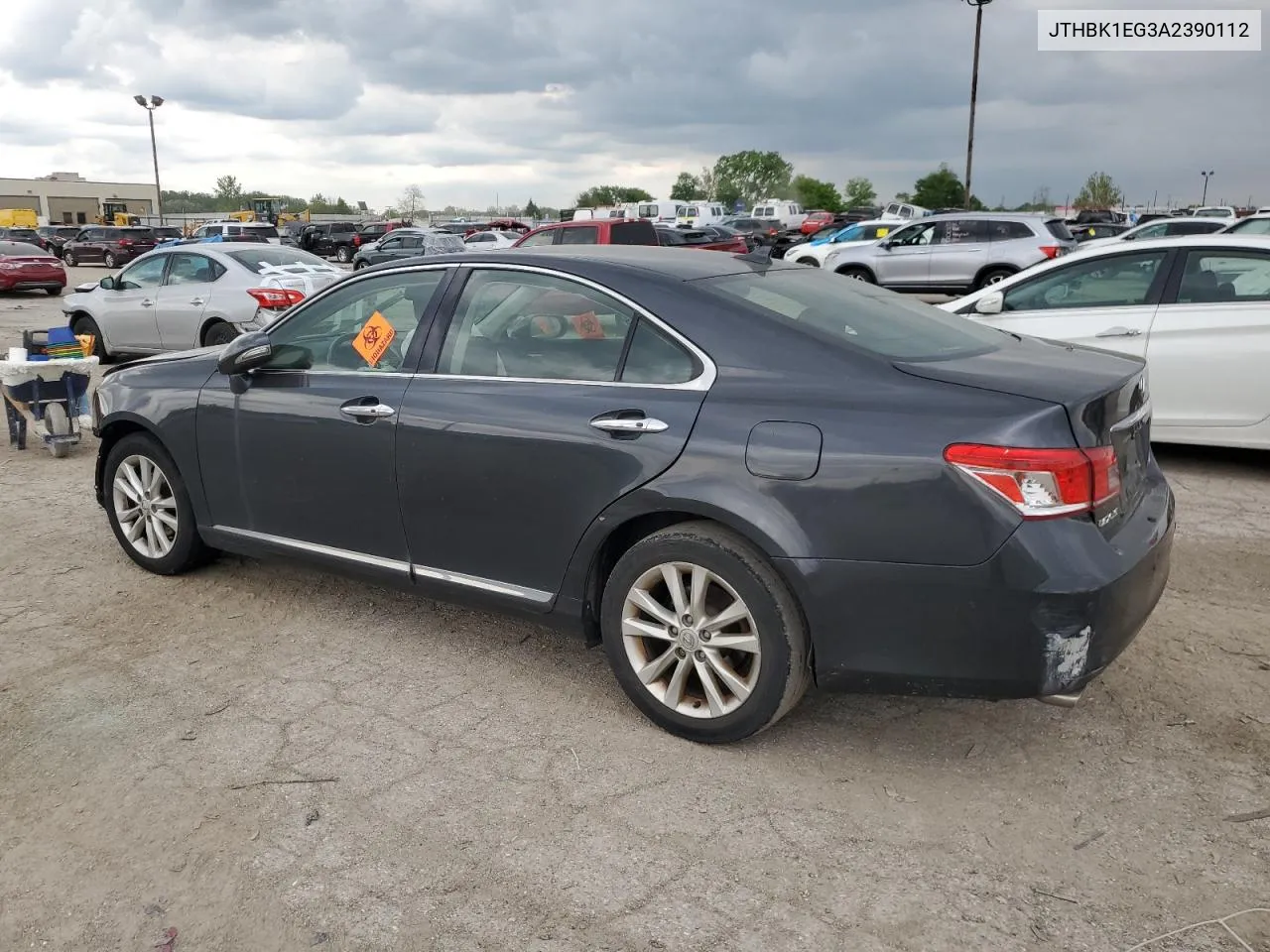 2010 Lexus Es 350 VIN: JTHBK1EG3A2390112 Lot: 53845274