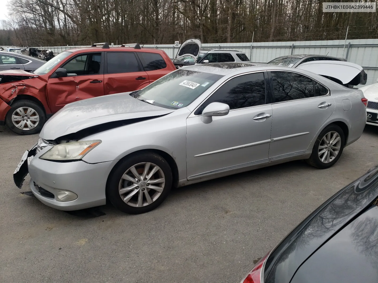 JTHBK1EG0A2399446 2010 Lexus Es 350