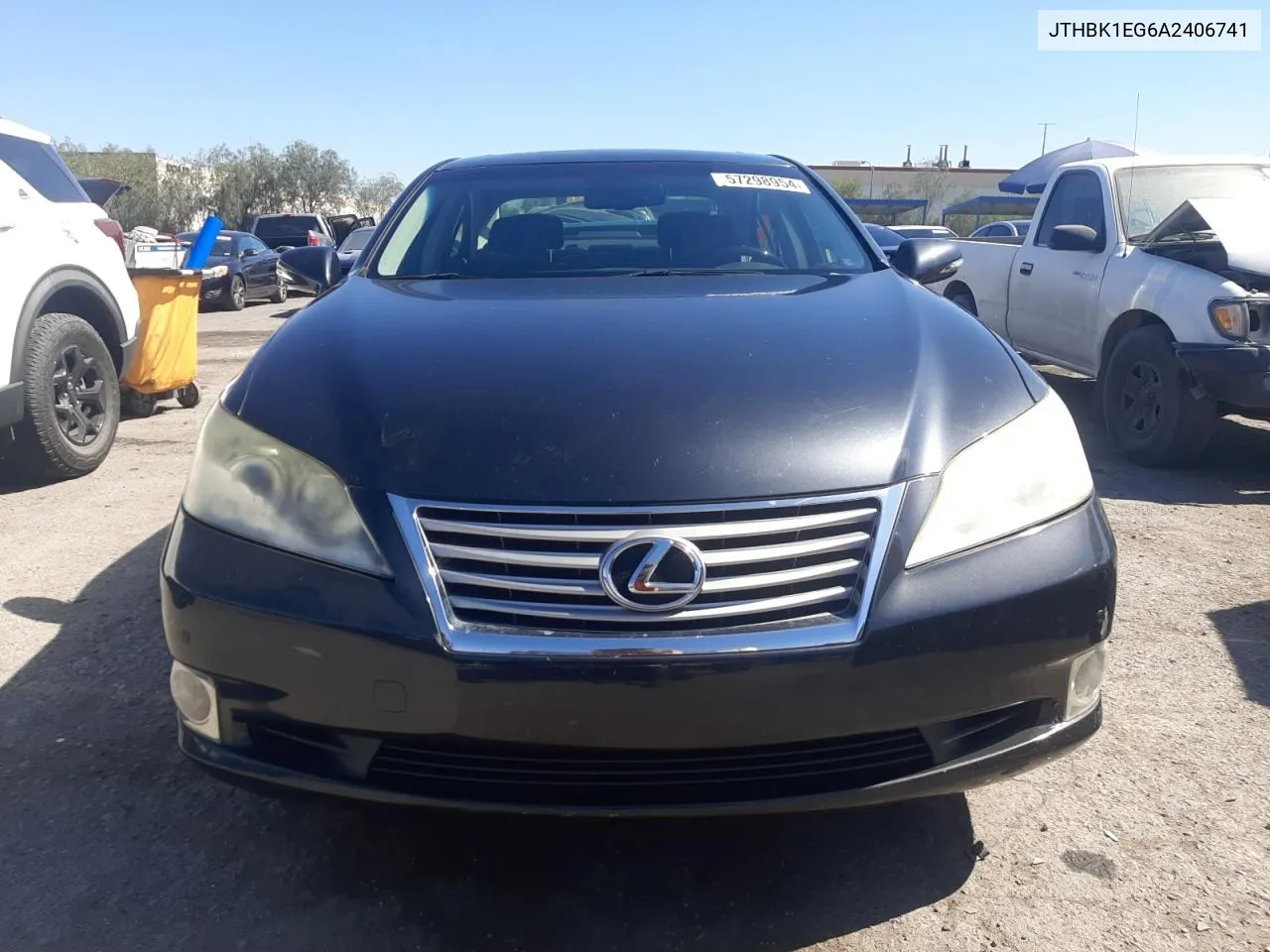 JTHBK1EG6A2406741 2010 Lexus Es 350