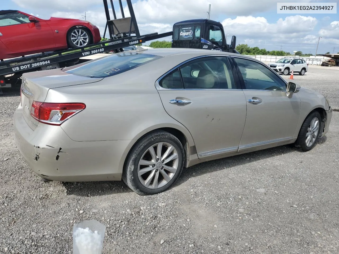 2010 Lexus Es 350 VIN: JTHBK1EG2A2394927 Lot: 58763174