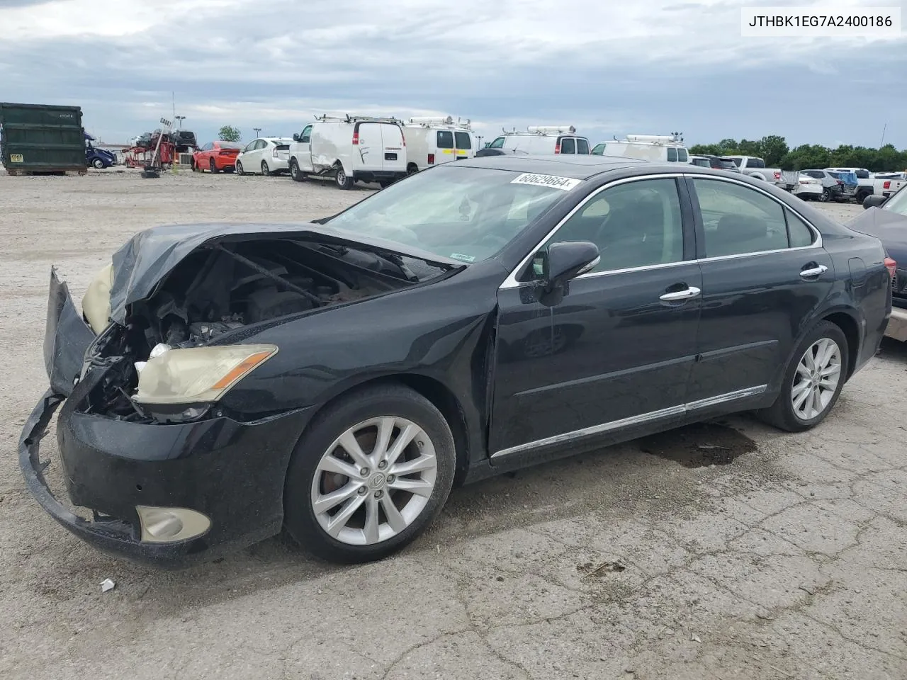 2010 Lexus Es 350 VIN: JTHBK1EG7A2400186 Lot: 60629664