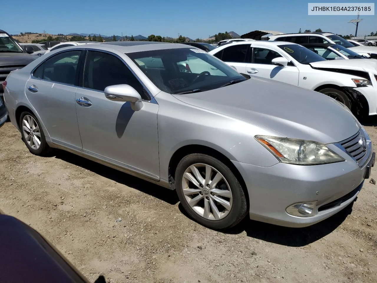 2010 Lexus Es 350 VIN: JTHBK1EG4A2376185 Lot: 63926704