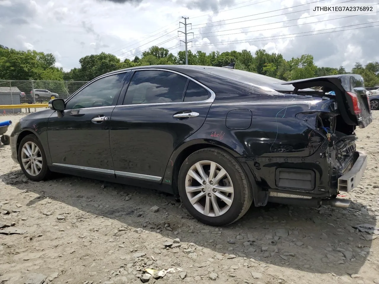 2010 Lexus Es 350 VIN: JTHBK1EG7A2376892 Lot: 65525604