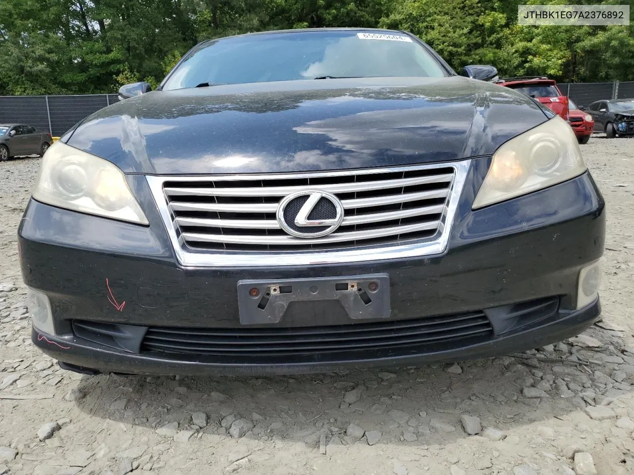 2010 Lexus Es 350 VIN: JTHBK1EG7A2376892 Lot: 65525604