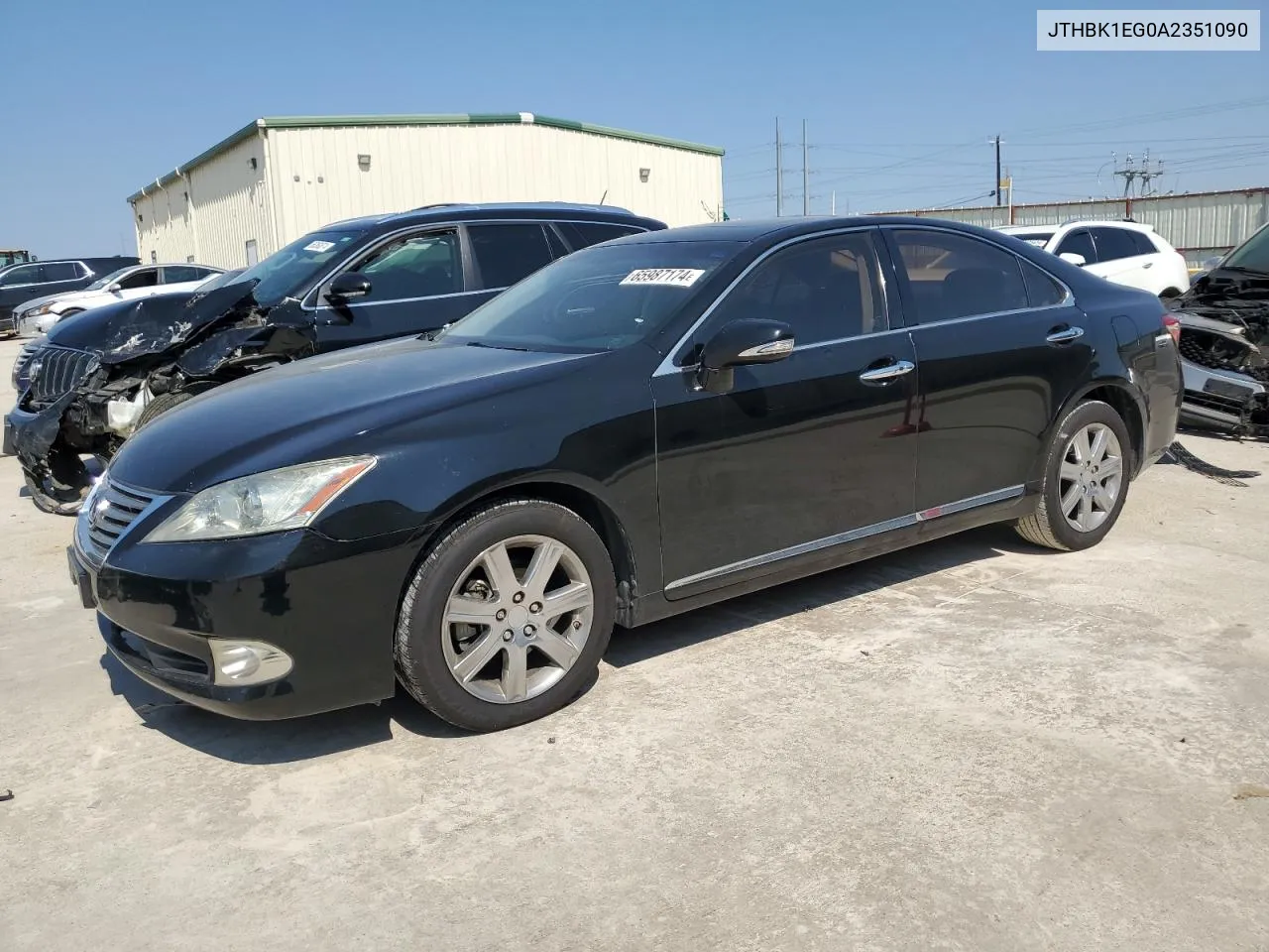 2010 Lexus Es 350 VIN: JTHBK1EG0A2351090 Lot: 65987174