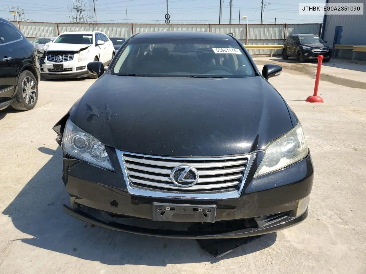 2010 Lexus Es 350 VIN: JTHBK1EG0A2351090 Lot: 65987174