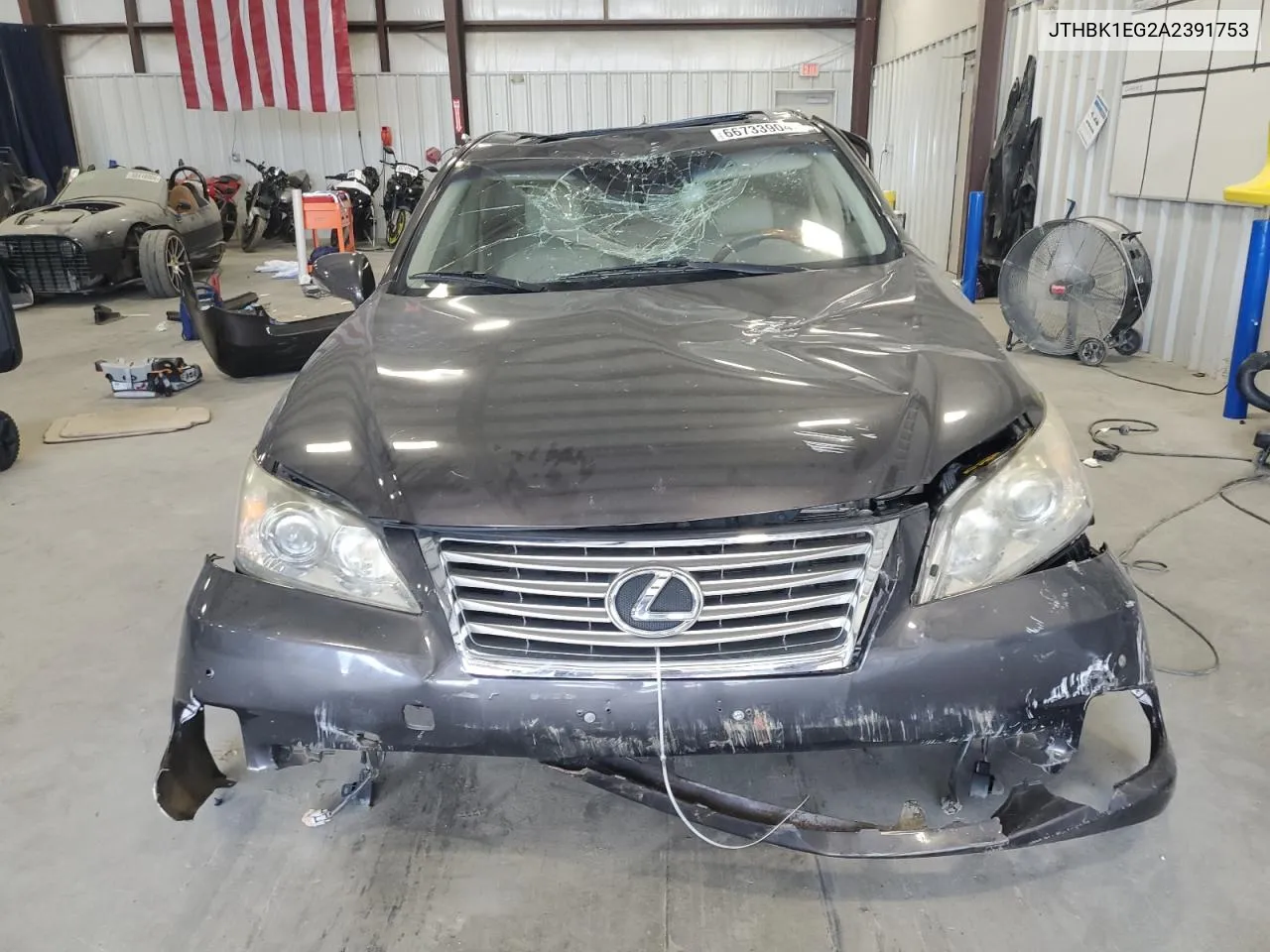 2010 Lexus Es 350 VIN: JTHBK1EG2A2391753 Lot: 66733904