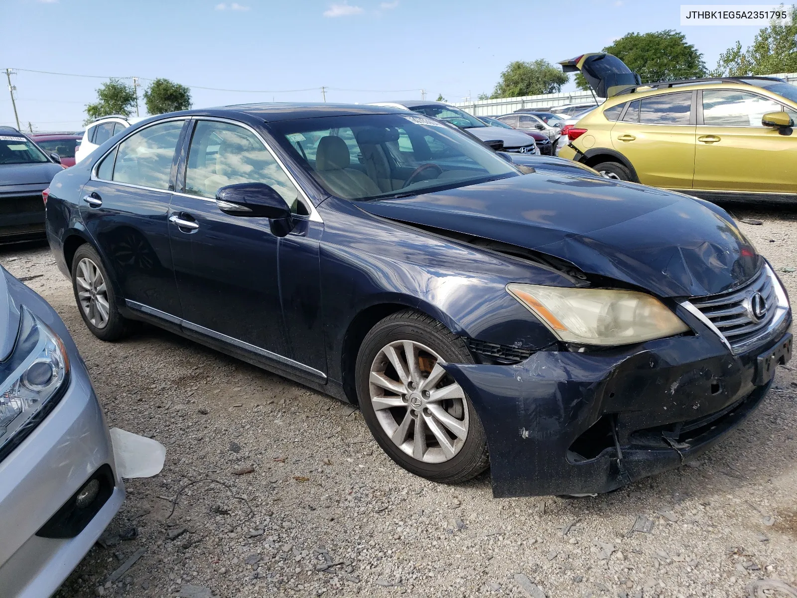 2010 Lexus Es 350 VIN: JTHBK1EG5A2351795 Lot: 66763904