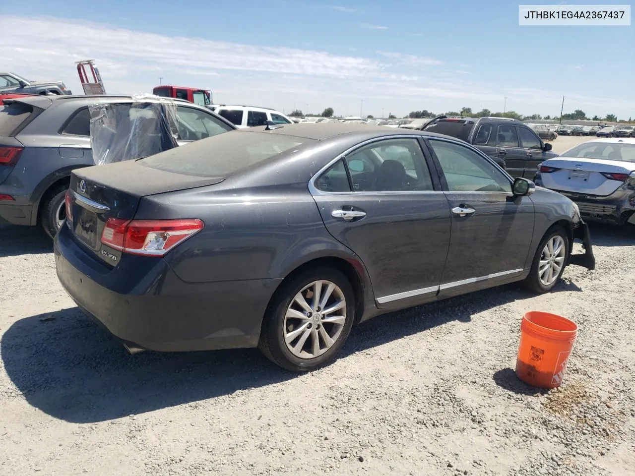 2010 Lexus Es 350 VIN: JTHBK1EG4A2367437 Lot: 67020064