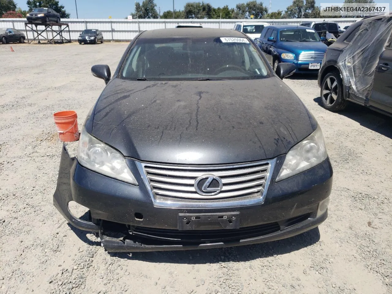 2010 Lexus Es 350 VIN: JTHBK1EG4A2367437 Lot: 67020064