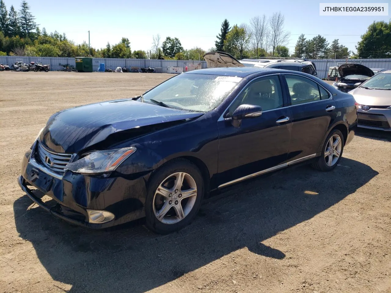 2010 Lexus Es 350 VIN: JTHBK1EG0A2359951 Lot: 69003124