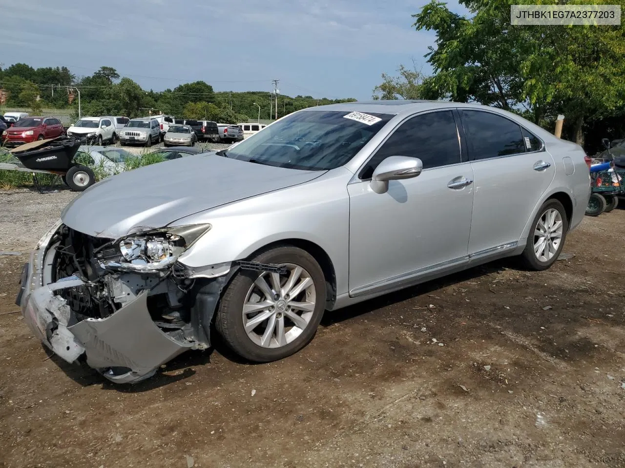 JTHBK1EG7A2377203 2010 Lexus Es 350