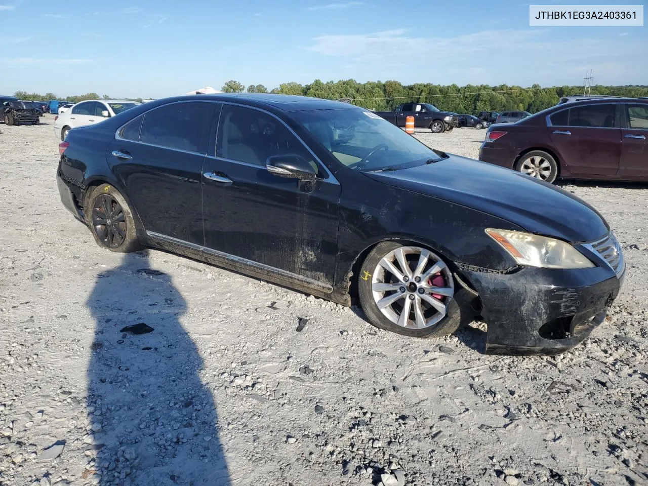 2010 Lexus Es 350 VIN: JTHBK1EG3A2403361 Lot: 69824444